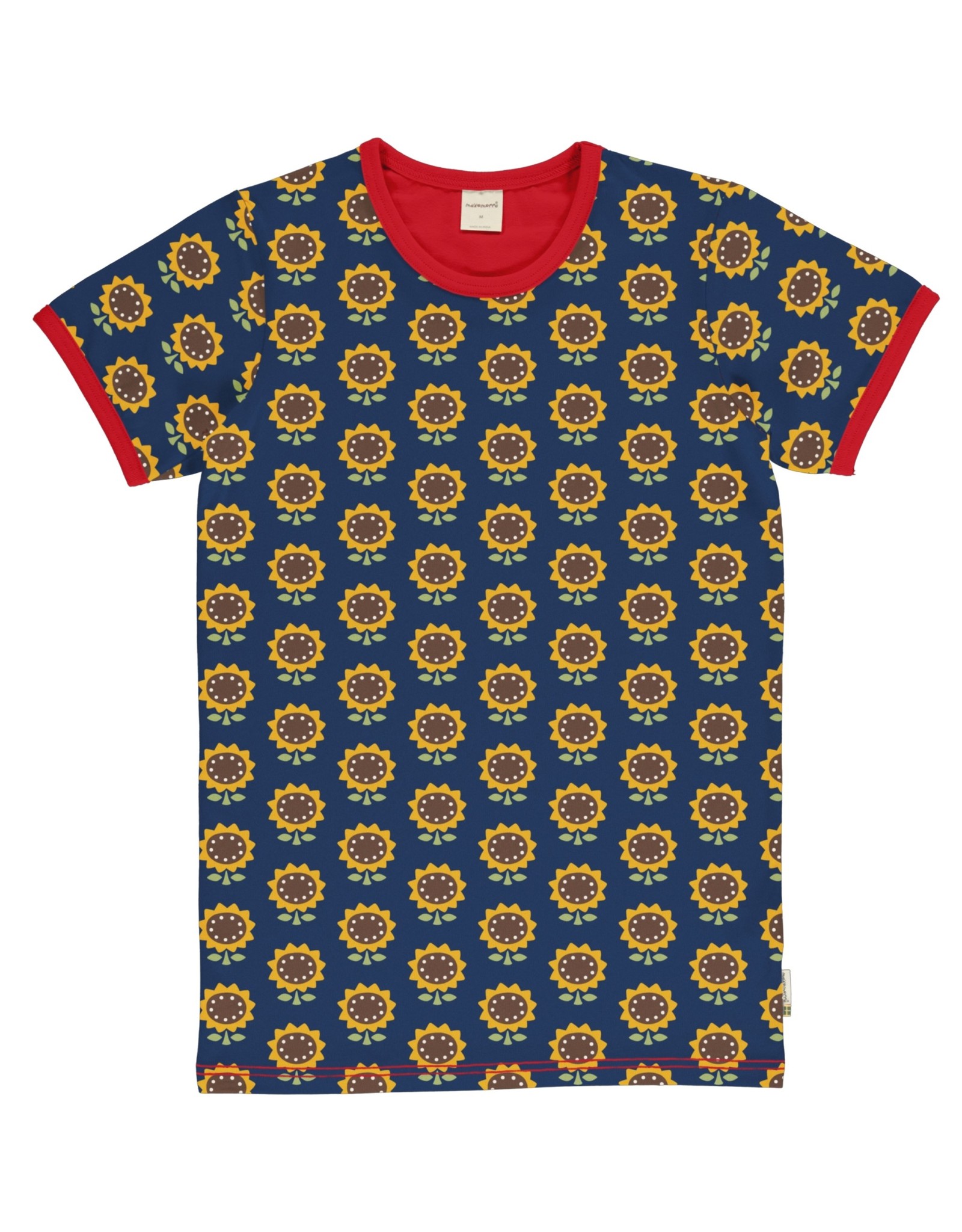 Maxomorra VOLWASSENEN T-shirt met zonnebloemen