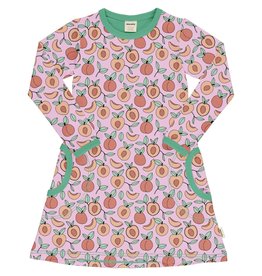 Meyadey A-lijn kleedje met perziken