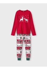 Name It Traditionele rode Kerst pyjama