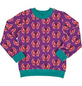 Maxomorra Sweater trui met vlindertjes