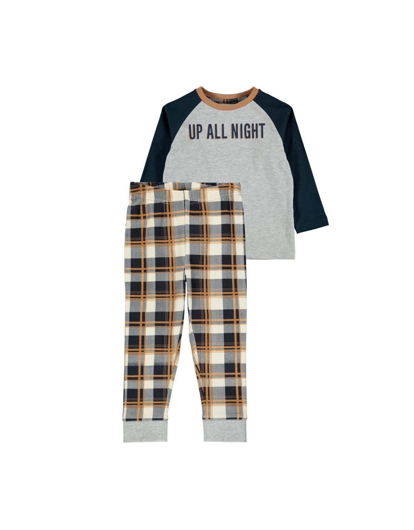 Name It Toffe pyjama met opschrift "up all night" (tot en met maat 110)