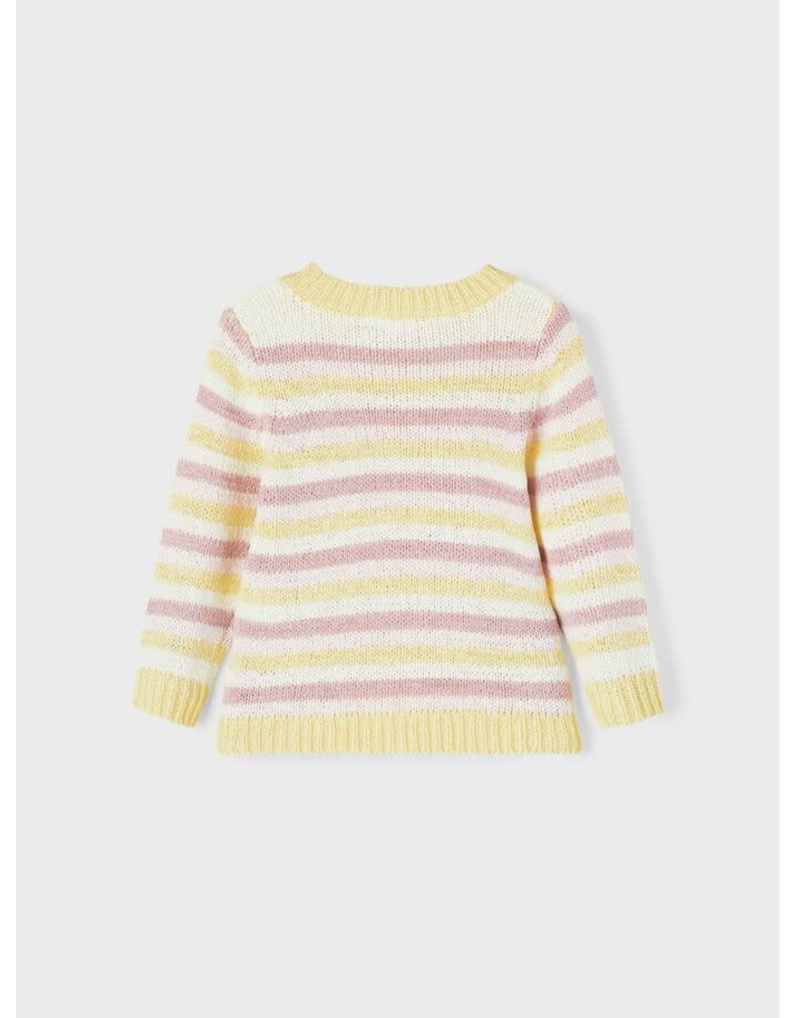 Name It Pastel kleurige trui met streepjes
