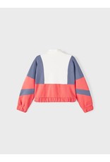 Name It Retro colour block jogging vest voor meisjes