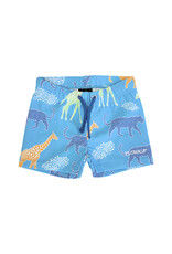 Villervalla UV beschermende zwembroek met panters en giraffen