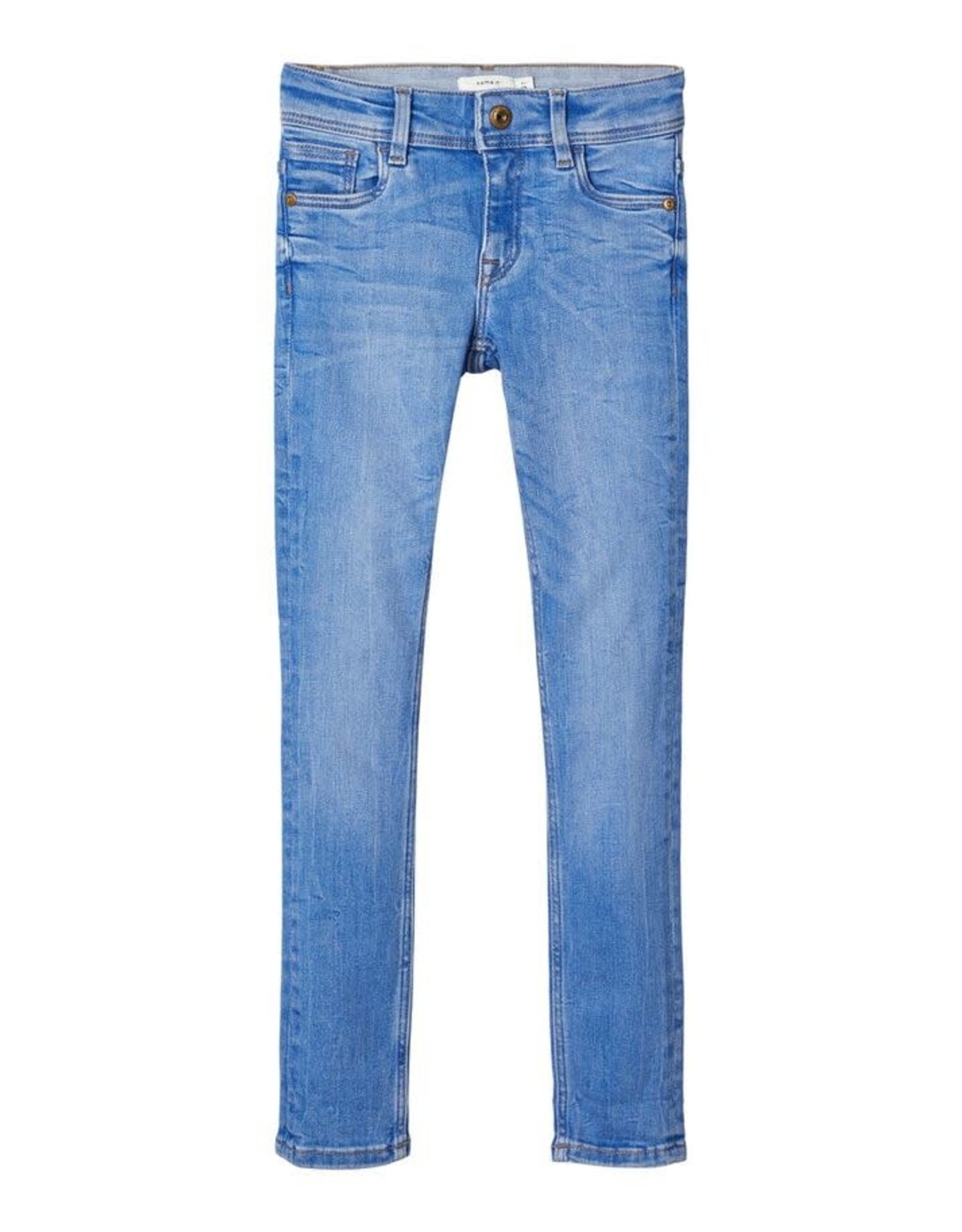 Name It Slim fit blauwe jeans broek