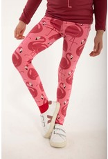 Dyr Roze legging met all over flamingo print