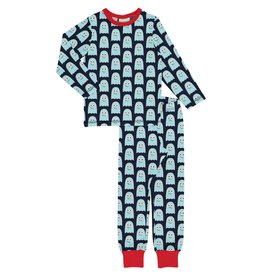 Maxomorra Pyjama met super schattige spookjes