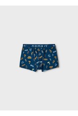 Name It 3-pack katoenen boxer shorts (1 print + 2 effen)