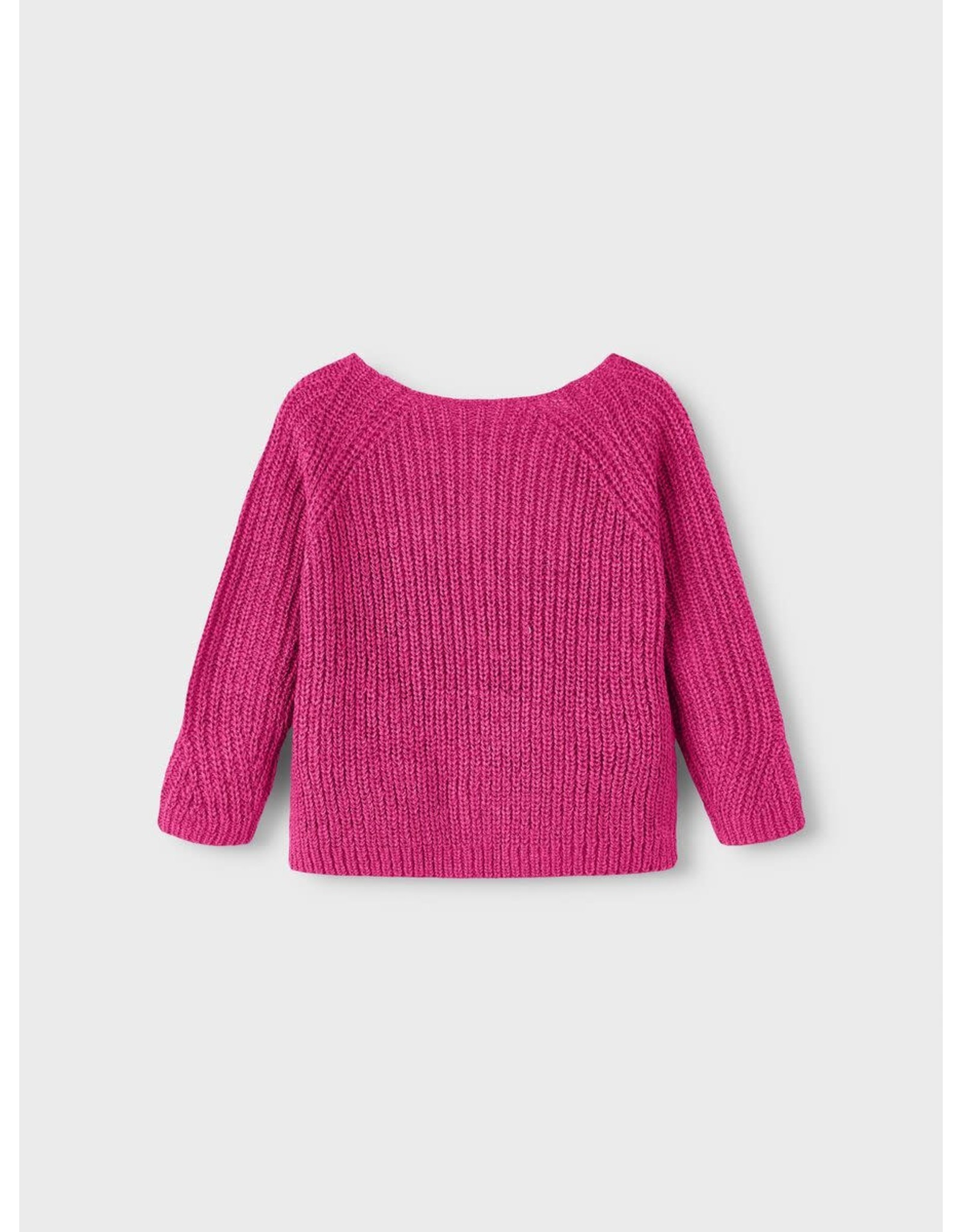 wond Pelgrim dubbel Fuchsia roze gebreide trui voor kleine meisjes van Name It | hejsan.be -  Hejsan Hoppsan