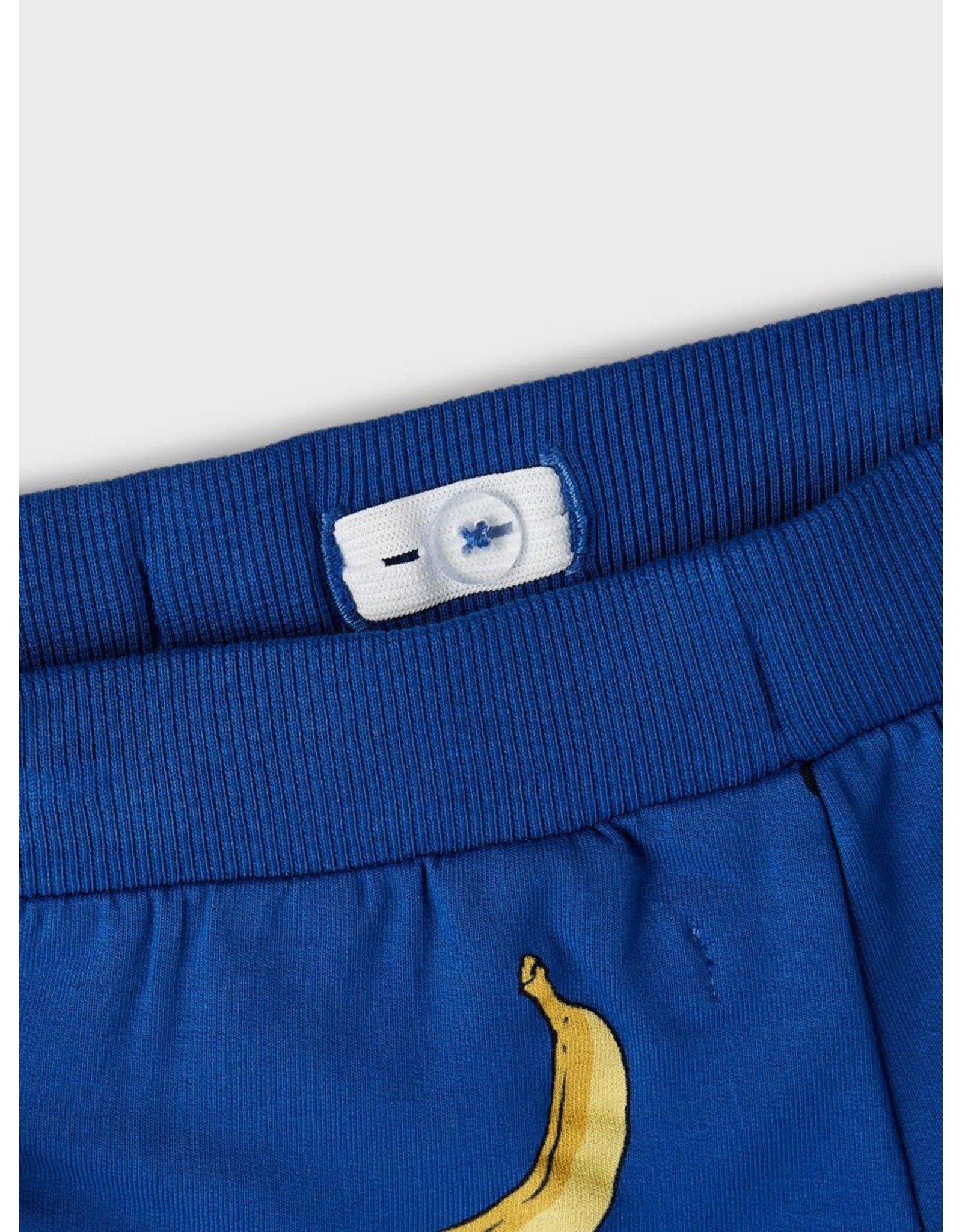 Name It Fel blauwe short met bananen