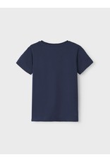 Name It Donkerblauwe t-shirt met pittige chilli peper