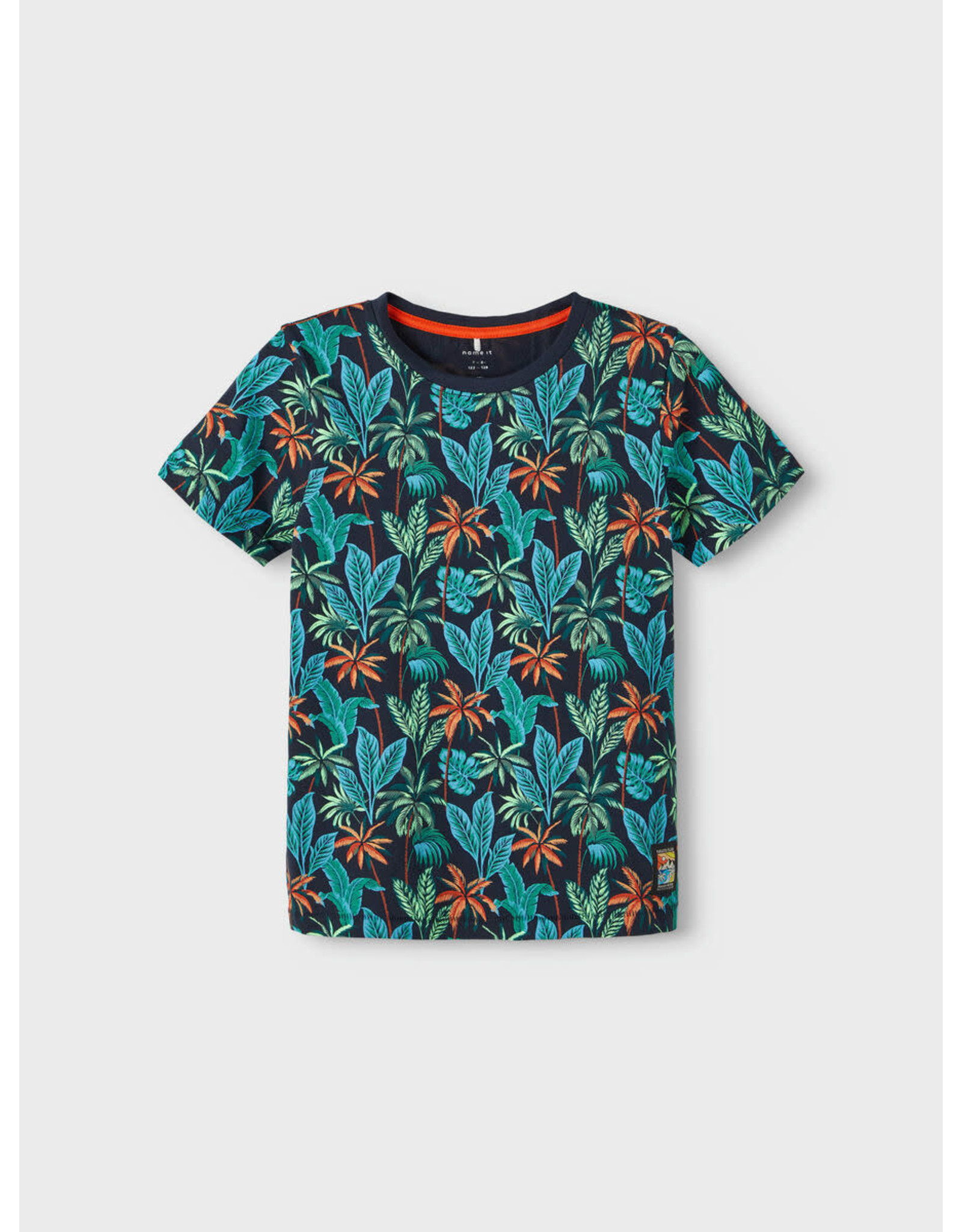 Name It Super stoere t-shirt met tropische bedrukking