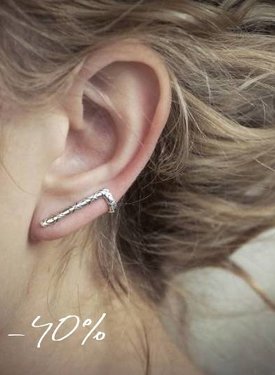 Ear Cuff Rebel Plum