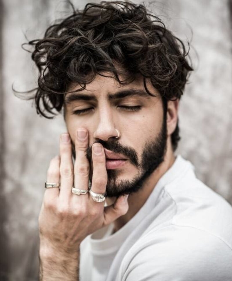 Nose Cuff Grit, Silver