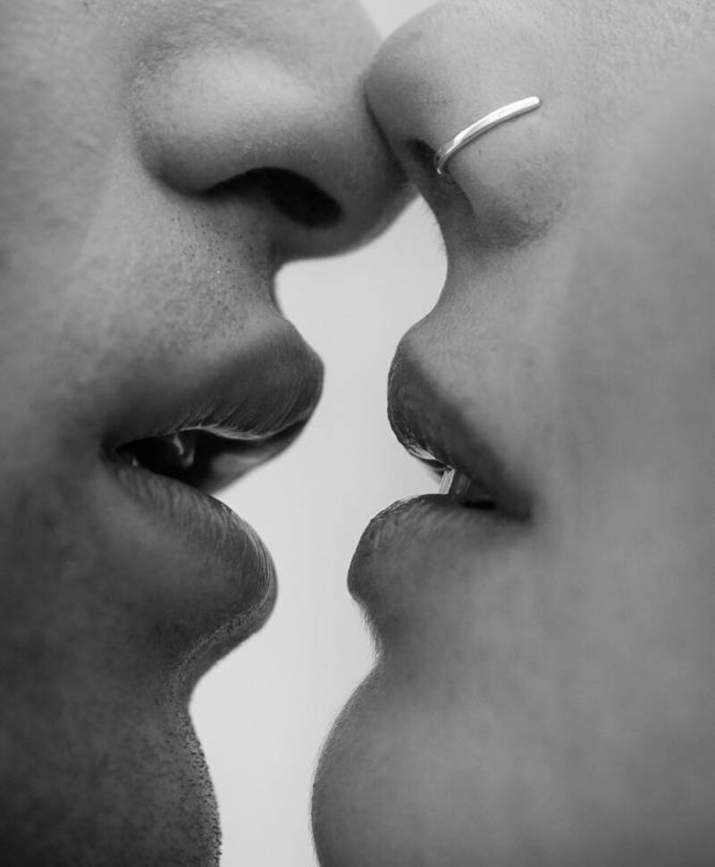 Nose Cuff Grit, Silver