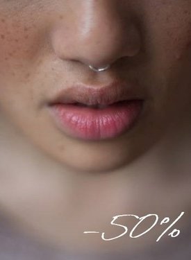 Nose Cuff Moxie, Silver