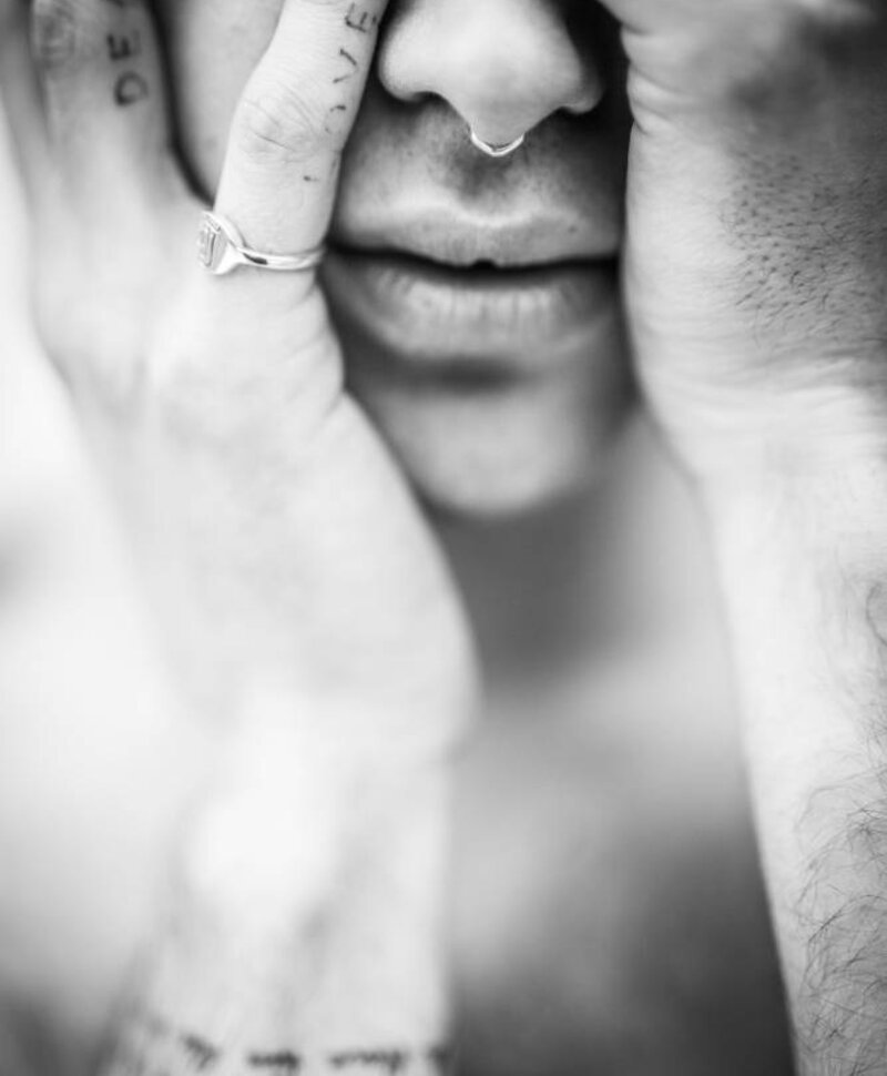 Nose Cuff Moxie, Silver