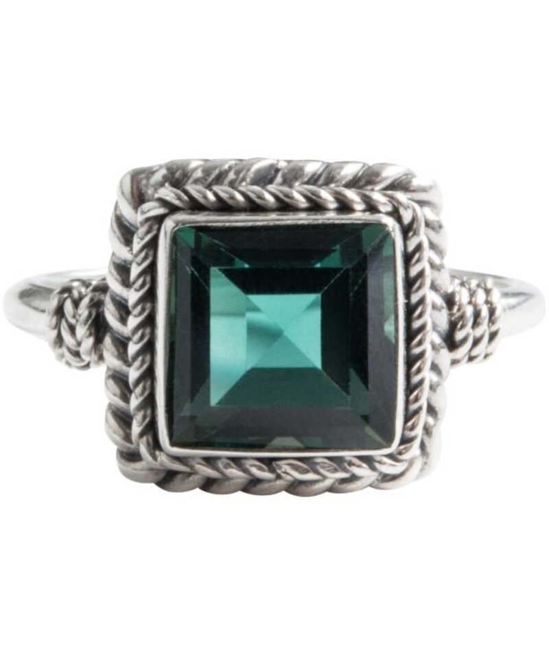 Ring Eartha met Groene Smaragd