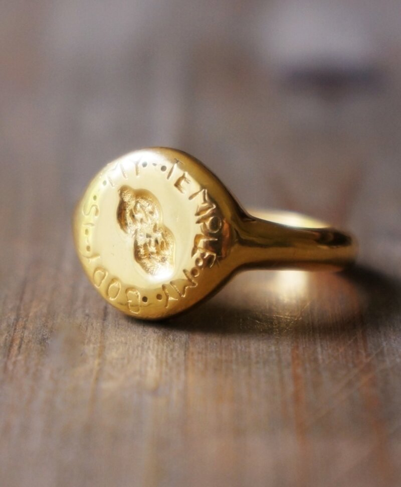 Ring Corpus Nux Goud