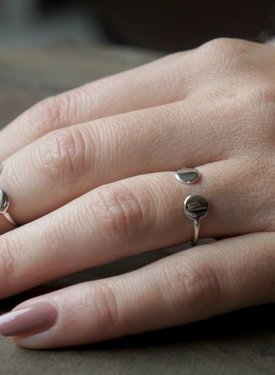 Ring Luna Silver