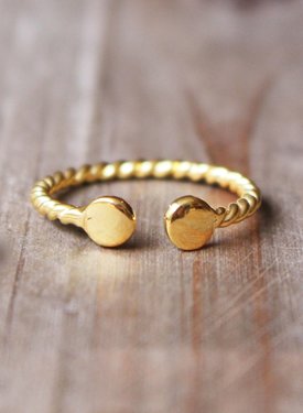 Ring Cotton Gold