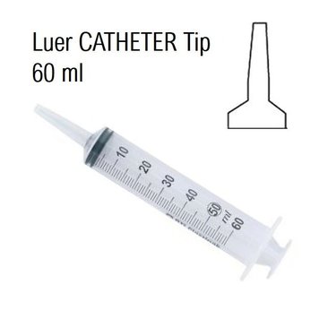 Terumo Voedingsspuit Kathetertip 60 ml