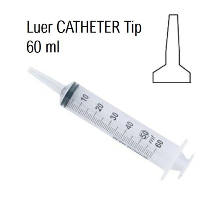 Terumo Feeding Syringe Catheter Tip 60 ml