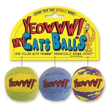 Yeowww! My Cats Balls (3 pcs)