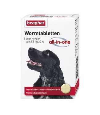 Beaphar Wormtabletten All in One Adult 2,5-20 kg