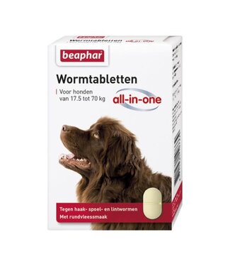 Beaphar Wormtabletten All in One Adult 2,5-70 kg