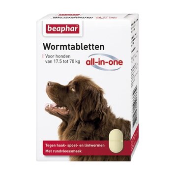 Beaphar Wormtabletten All in One Adult 2,5-70 kg