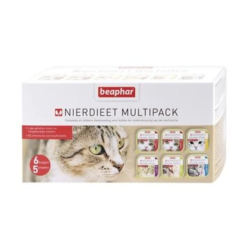 Beaphar Nierdieet Mix Pack Kat  6*100 gr