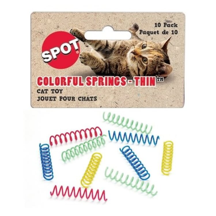 Spot Farbige Spielfedern für die Katze Klein