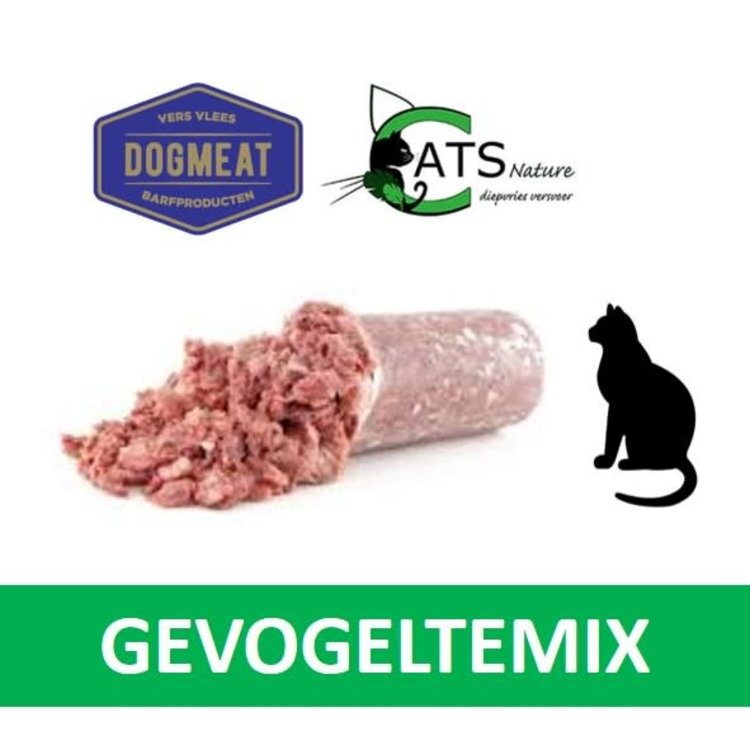 CatsNature Kat Gevogeltewildmix 200 gr
