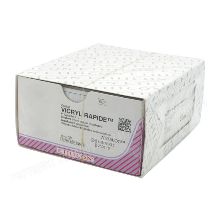 "Ethicon Vicryl Rapide  V8645E 3*45 cm"