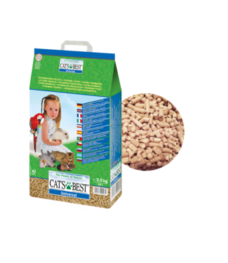 Kattenbakvulling "Universal Hout Pellets" 20 ltr/11 kg