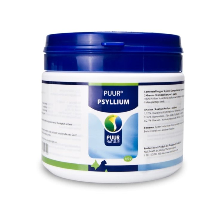Puur Psyllium Hund/Katze 150 gr