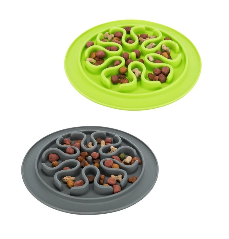 Trixie Voedermat Slow Feed Silicone 24 cm Assorti