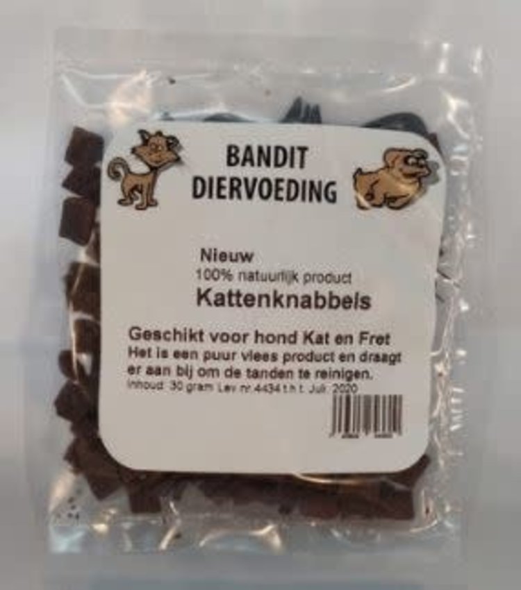 Bandit Katze Knabbert 30 gr