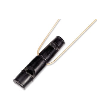 Trixie Whistle Buffalo Horn 2-Tone 9 cm