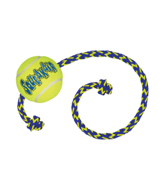 KONG® Squeakair Ball with rope M