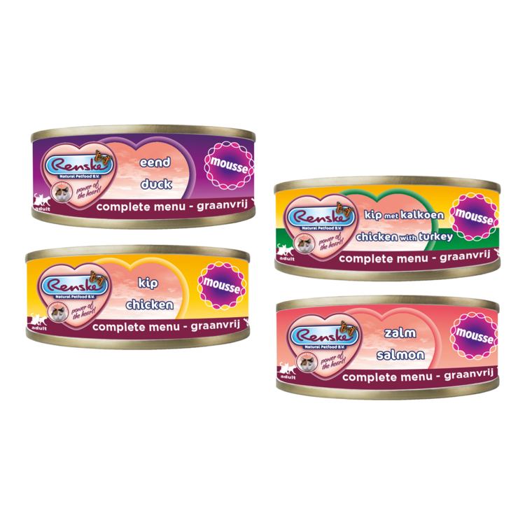 Renske Cat Mousse Complete 24*70 gr