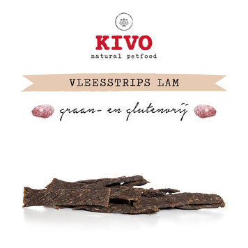 Kivo VLEESSTRIPS "Lam" (200 gr)