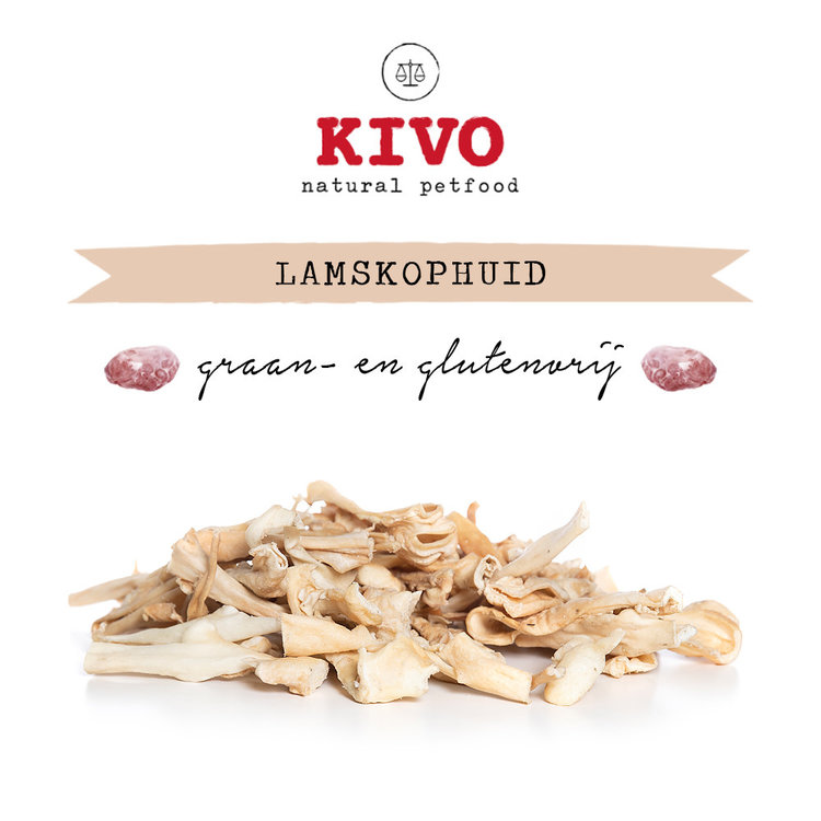 Kivo Lammkopfhaut 500 gr