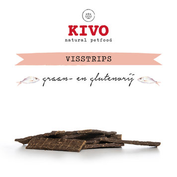Kivo VLEESSTRIPS "Vis" (200 gr)