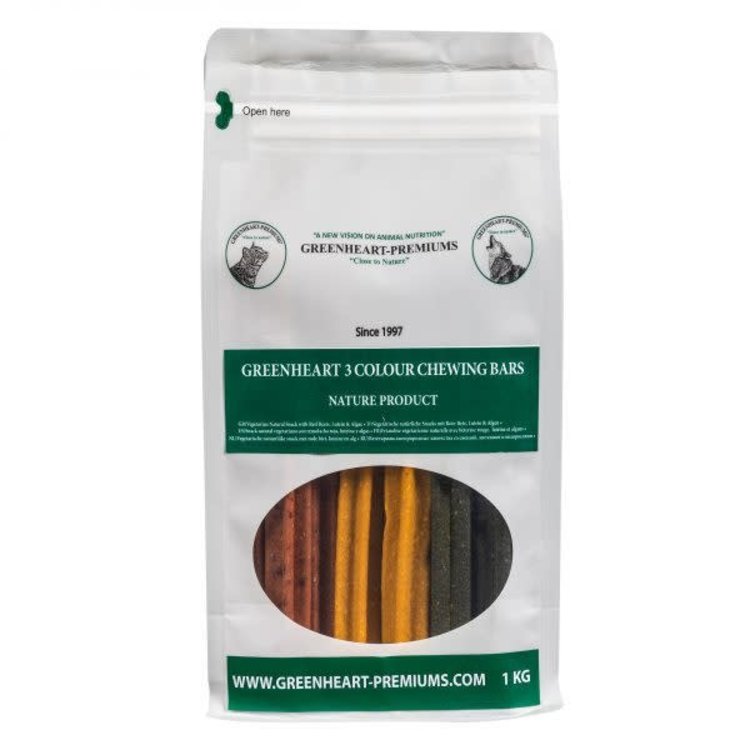 Greenheart Colour Chewing Bars