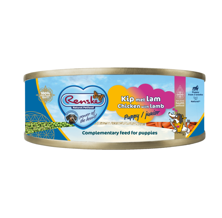 Renske Frisch Zubereiteter Huhn (Puppy/Junior) 95 gr