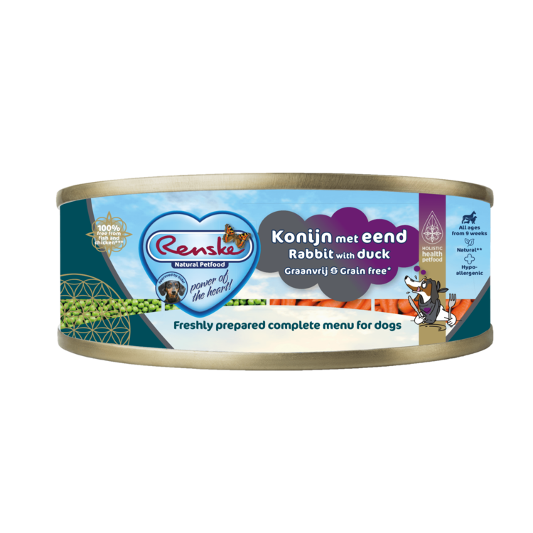 Renske Freshly Prepared Rabbit/Duck (Grain-Free) 95 gr