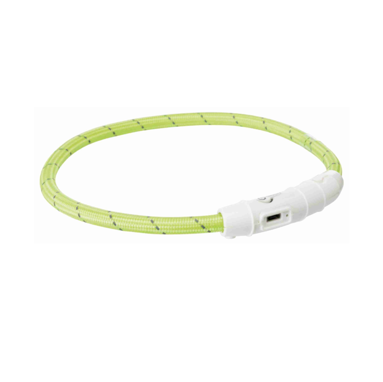 Trixie Flash USB Halsband