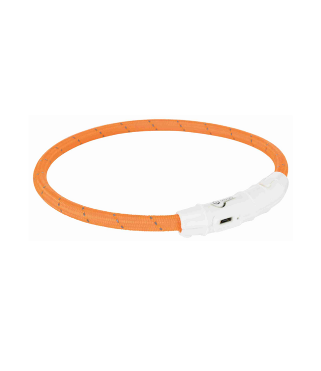 Trixie Flash USB Halsband